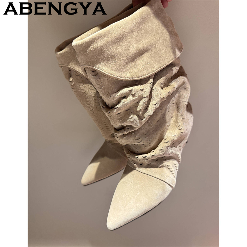 Женские полусапоги до середины – обзор и цена New Ethnic Fashion